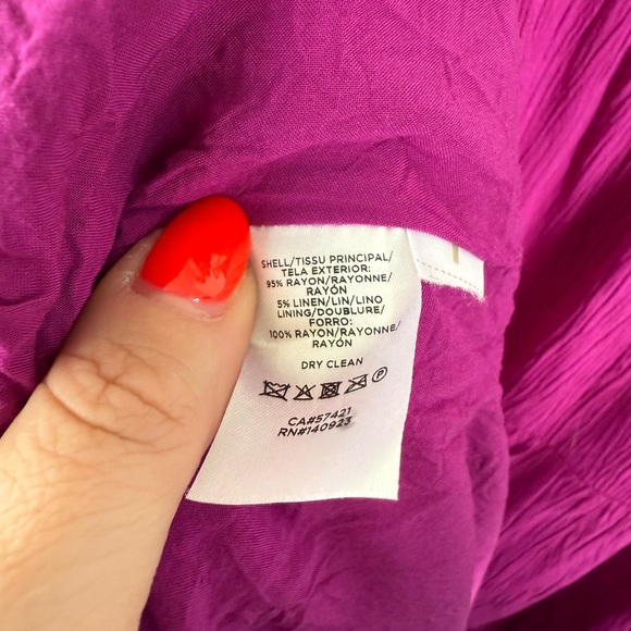 LOFT Vibrant, bright! fuchsia Sleeveless Dress - Picture 5 of 5